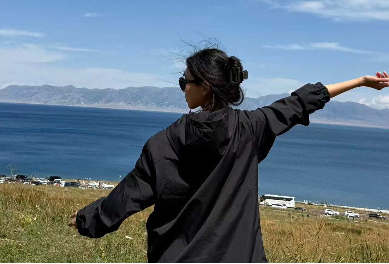 赛里木湖 我们的合照